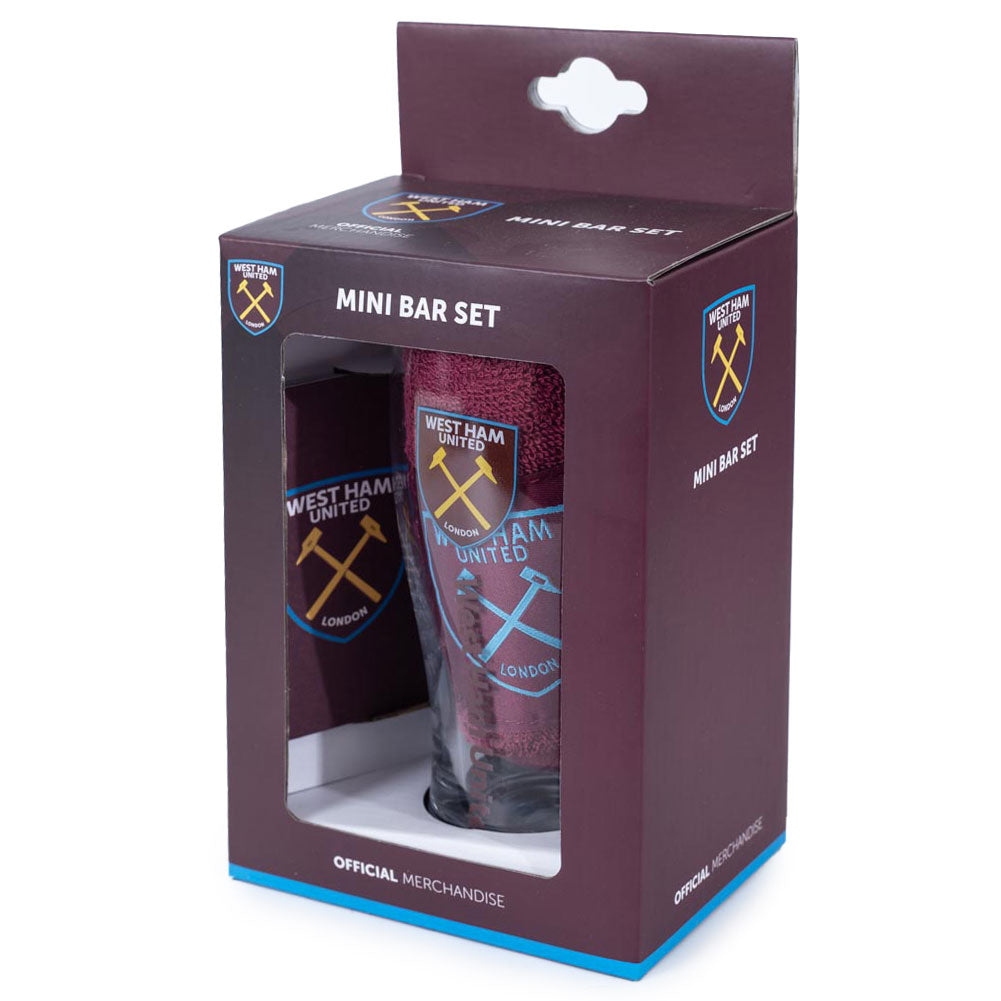 West Ham United FC Mini Bar Set LKT Sport Football>Premier League>West Ham United FC Cocktail & Barware Tool Sets