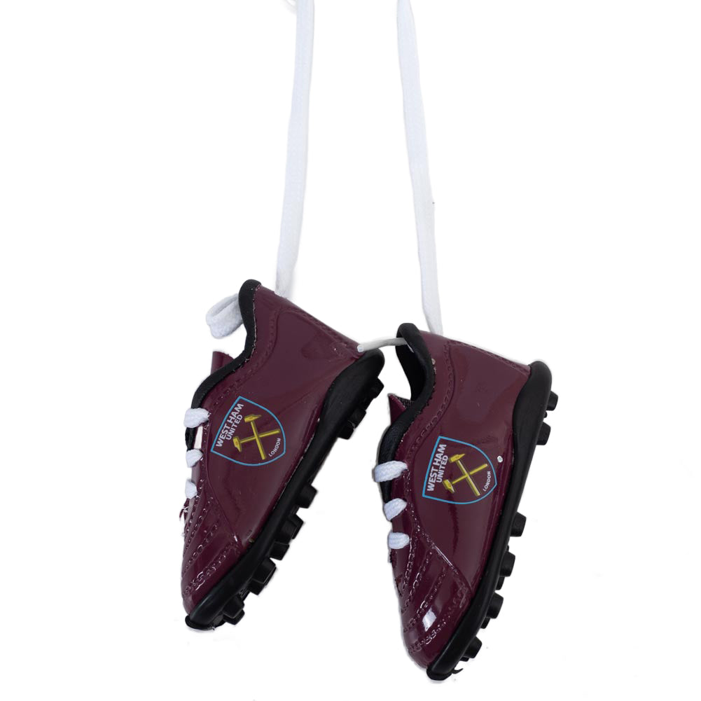 West Ham United FC Mini Football Boots LKT Sport Football>Premier League>West Ham United FC Sports Fan Accessories
