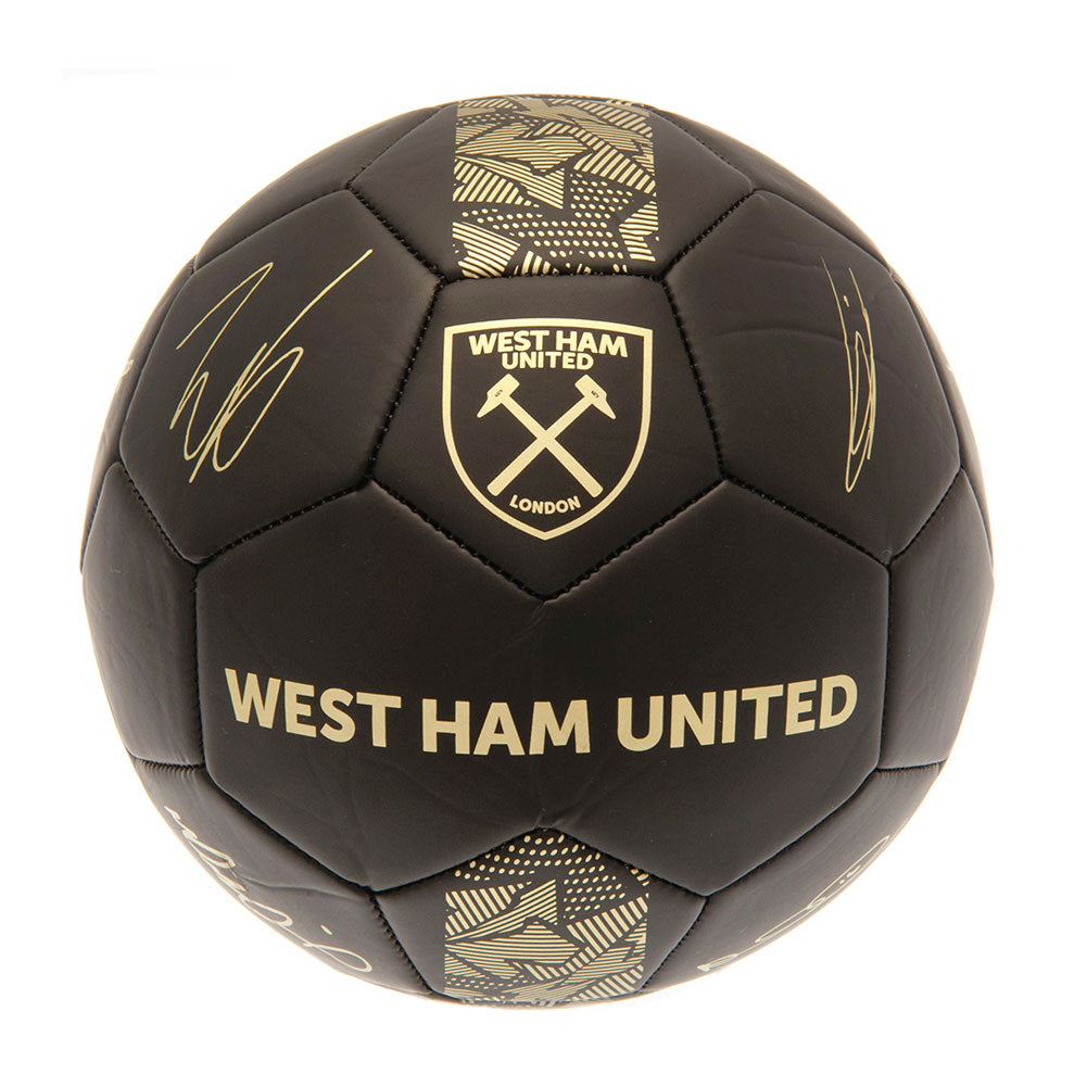 West Ham United FC Sig Gold Phantom Skill Ball LKT Sport Football>Premier League>West Ham United FC Soccer Balls
