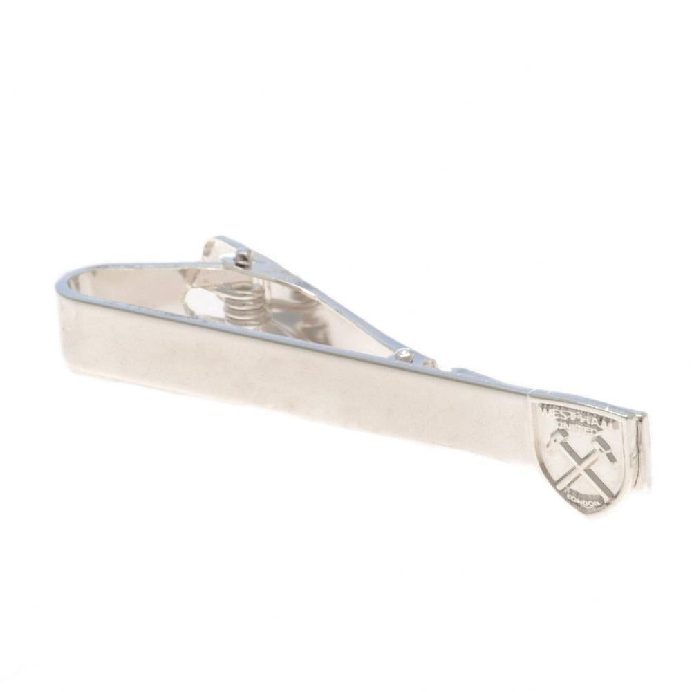 West Ham United FC Silver Plated Tie Slide LKT Sport Football>Premier League>West Ham United FC Tie Clips
