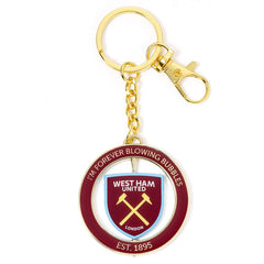 West Ham United FC Spinner Keyring LKT Sport Football>Premier League>West Ham United FC Keychains
