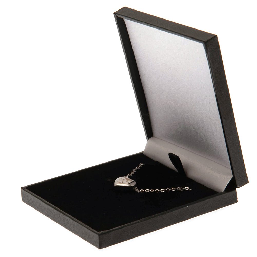 West Ham United FC Stainless Steel Heart Necklace LKT Sport Football>Premier League>West Ham United FC