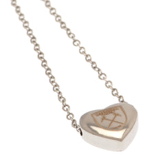 West Ham United FC Stainless Steel Heart Necklace LKT Sport Football>Premier League>West Ham United FC