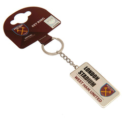 West Ham United FC Street Sign Keyring LKT Sport Football>Premier League>West Ham United FC Keychains