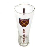 West Ham United FC Tall Beer Glass LKT Sport Football>Premier League>West Ham United FC Beer Glasses