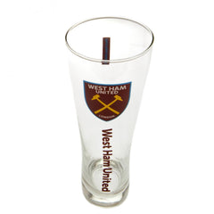 West Ham United FC Tall Beer Glass LKT Sport Football>Premier League>West Ham United FC Beer Glasses