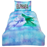 Wicked 2 Single Duvet Set LKT Sport Bed linen set to fit standard single bedsBright and colourful quilt cover featuring Elphaba and GlindaReverse features a repeat patternVibrant coloured pillowcase featuring Elphaba and Glinda48% Cotton, 52% Polyester ma