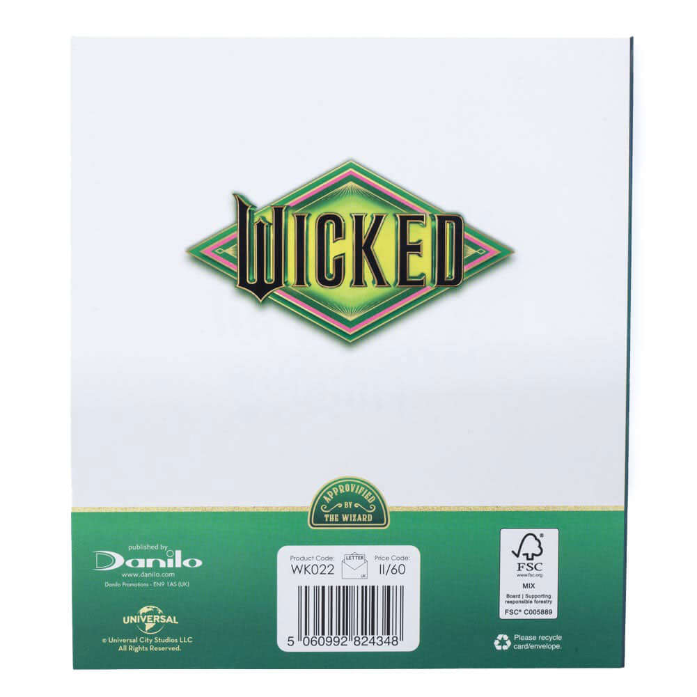 Wicked Elphaba Birthday Card LKT Sport Entertainment>Movies>Wicked Greeting Cards