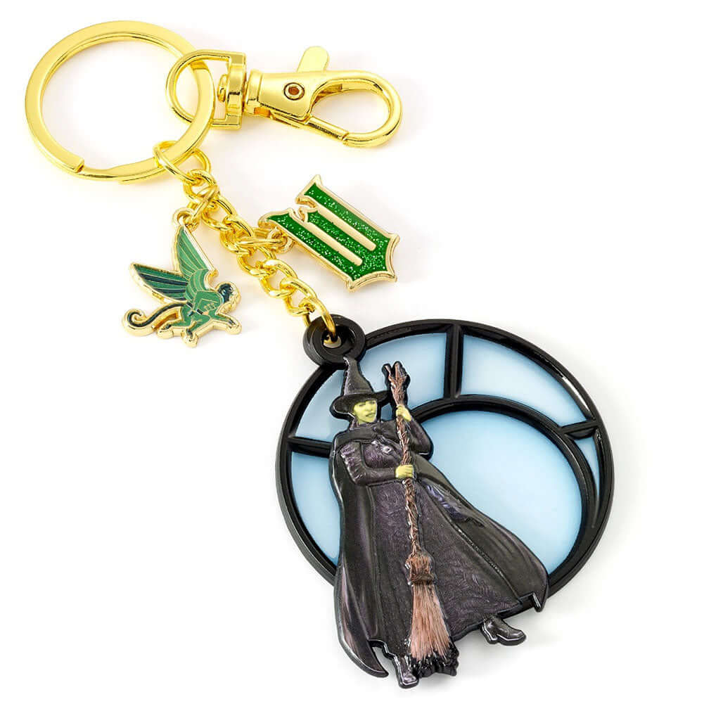 Wicked Elphaba Window Charm Keyring LKT Sport Entertainment>Movies>Wicked Keychains