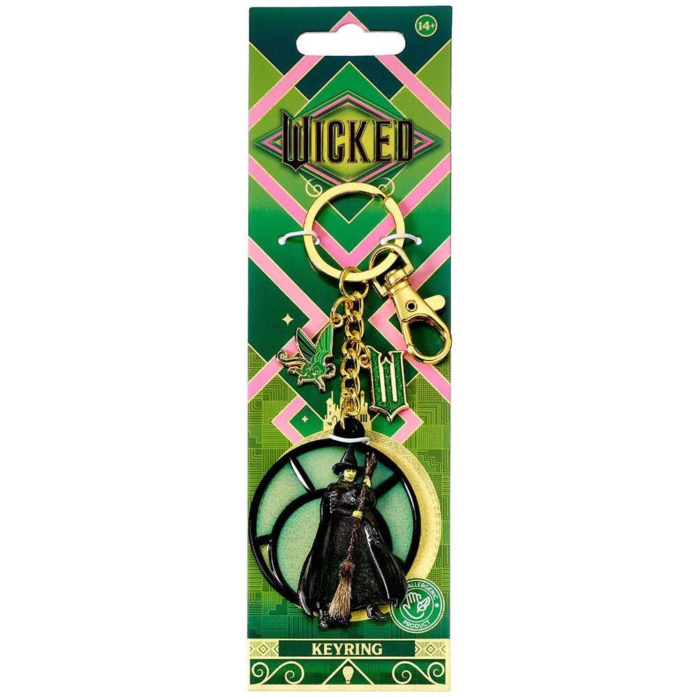 Wicked Elphaba Window Charm Keyring LKT Sport Entertainment>Movies>Wicked Keychains
