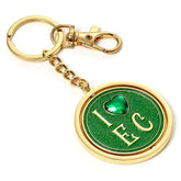Wicked I Love Emerald City Spinner Keyring LKT Sport Entertainment>Movies>Wicked Keychains