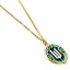 Wicked Silver Plated Emerald City Necklace LKT Sport Wicked logo on a silver plated necklaceLink chain necklace with a 6cm (2.5in) extender chainOfficial licensed productNecklace approx 40cm (16in)Pendant approx 20mm x 30mm Necklaces