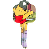 Winnie The Pooh Door Key Pooh LKT Sport Ready to cut blank door key featuring PoohSuitable for a UL2, UL054 or UL1, UL050 profile locksHigh quality detailed designs printed on both sidesOfficial licensed productApprox 78mm x 35mm Key Blanks