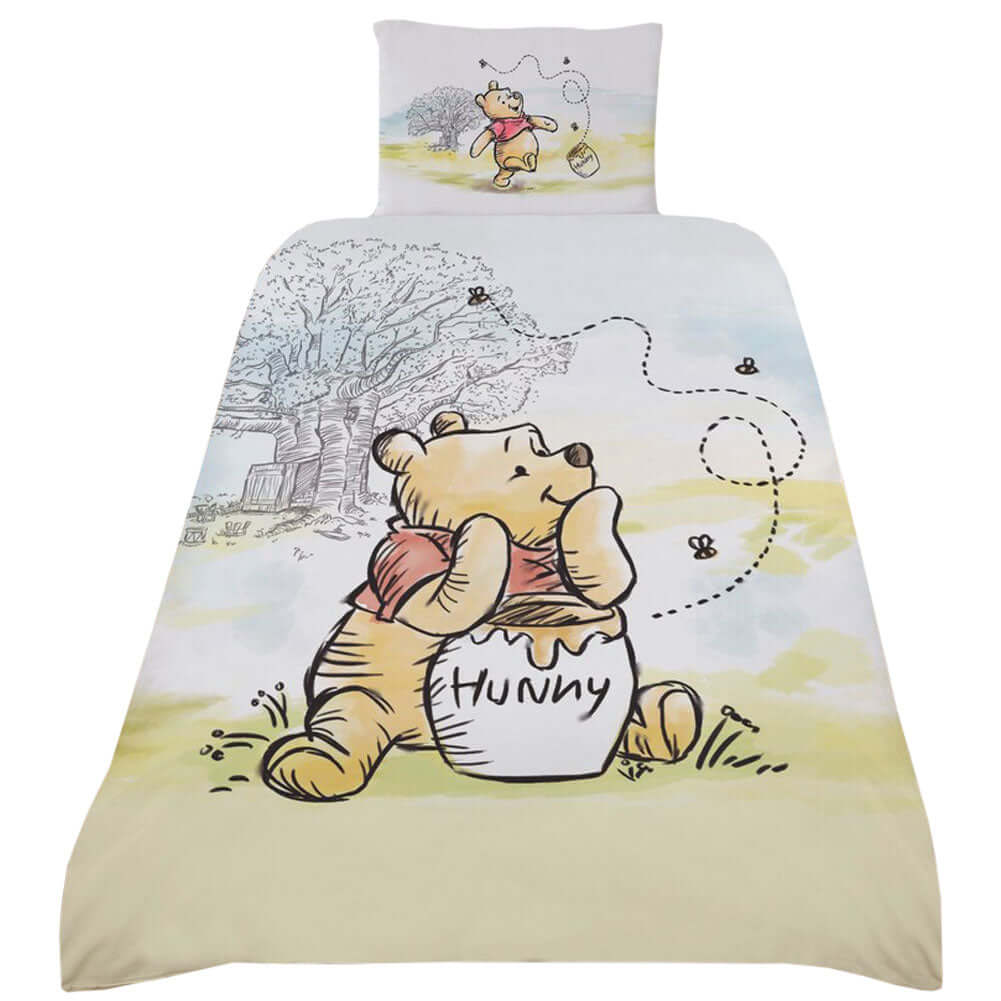 Winnie The Pooh Single Duvet Set LKT Sport Entertainment>TV Series>Winnie The Pooh Duvet Covers