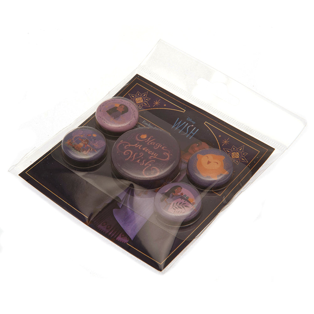 Wish Button Badge Set LKT Sport Entertainment>Movies>Wish Pinback Buttons