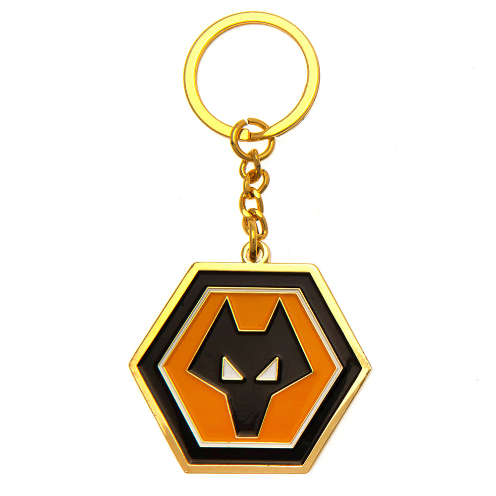 Wolverhampton Wanderers FC Crest Keyring LKT Sport Football>Premier League>Wolverhampton Wanderers FC Keychains