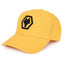 Wolverhampton Wanderers FC Essential Home Colour Cap LKT Sport Classic design curved brim capFeatures a vibrant Wolves woven logo to the frontWith a hook and loop size adjuster 55-61cmOfficial licensed productAdults, to fit approx 58cm Baseball Caps