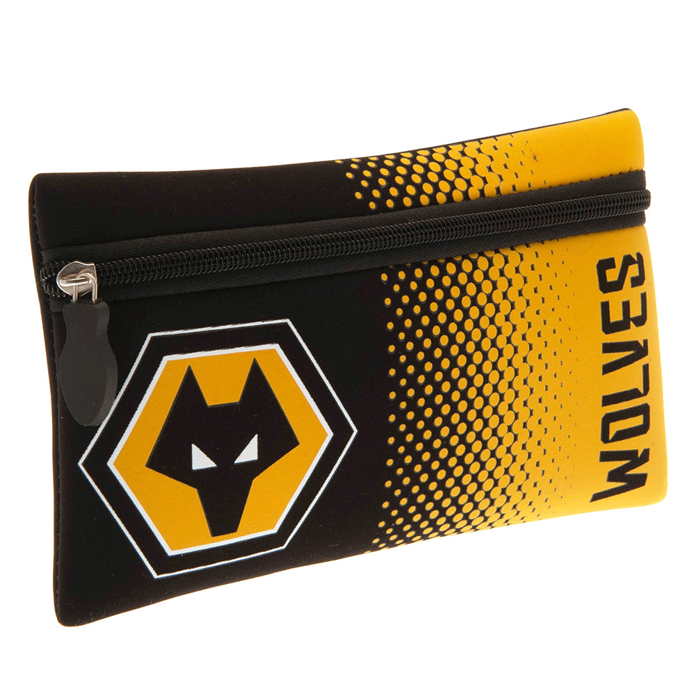 Wolverhampton Wanderers FC Fade Pencil Case LKT Sport Football>Premier League>Wolverhampton Wanderers FC Pen & Pencil Cases