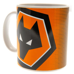Wolverhampton Wanderers FC Halftone Mug LKT Sport Football>Premier League>Wolverhampton Wanderers FC Mugs