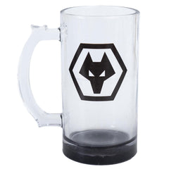 Wolverhampton Wanderers FC Stein Glass Tankard LKT Sport Football>Premier League>Wolverhampton Wanderers FC Beer Glasses