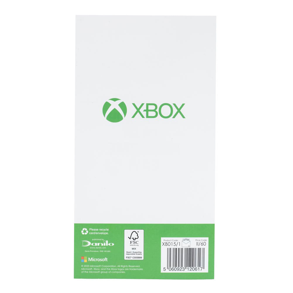 Xbox Birthday Card LKT Sport Entertainment>Gaming>Xbox Greeting Cards