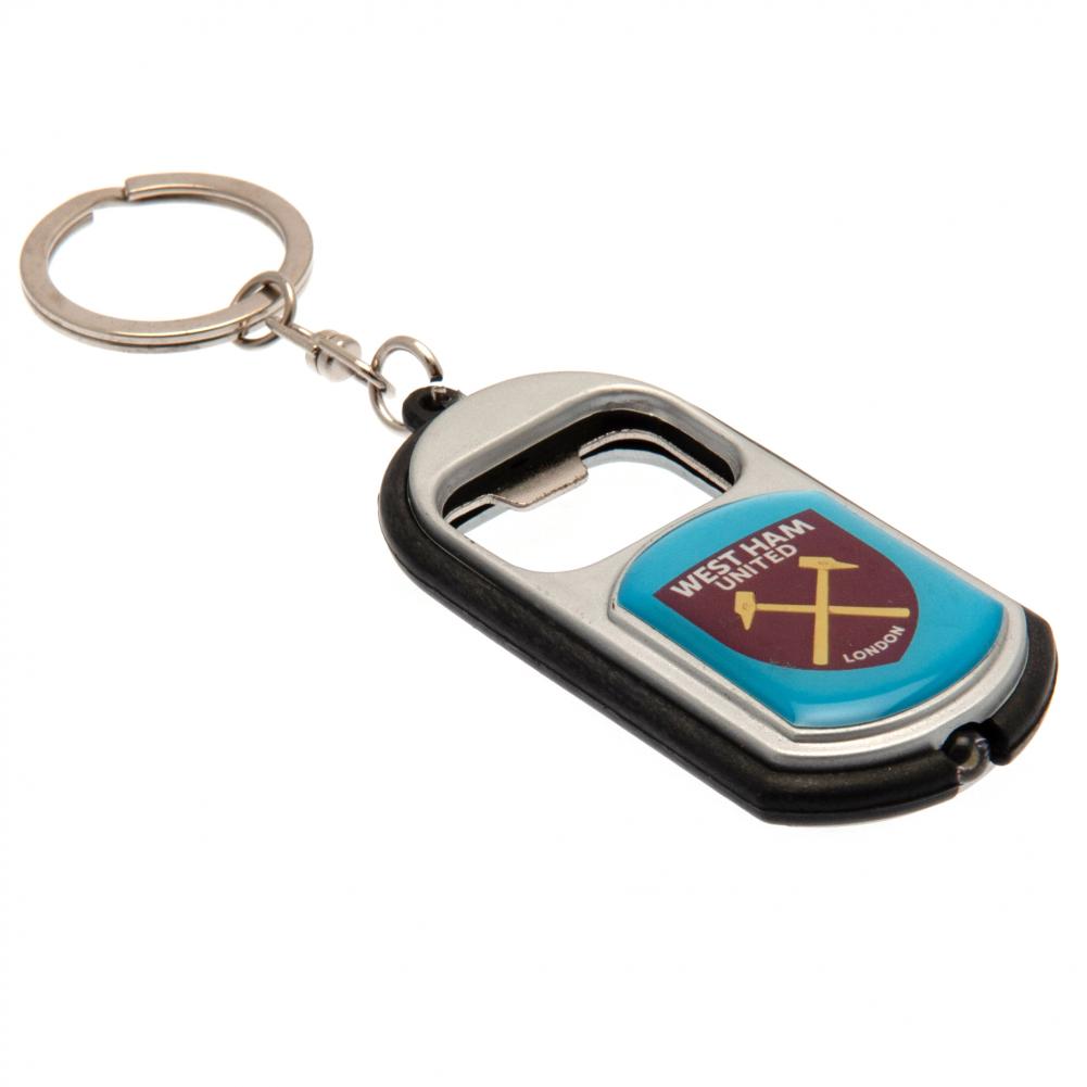 West Ham United FC Keyring Torch Bottle Opener Imagen secundaria del producto