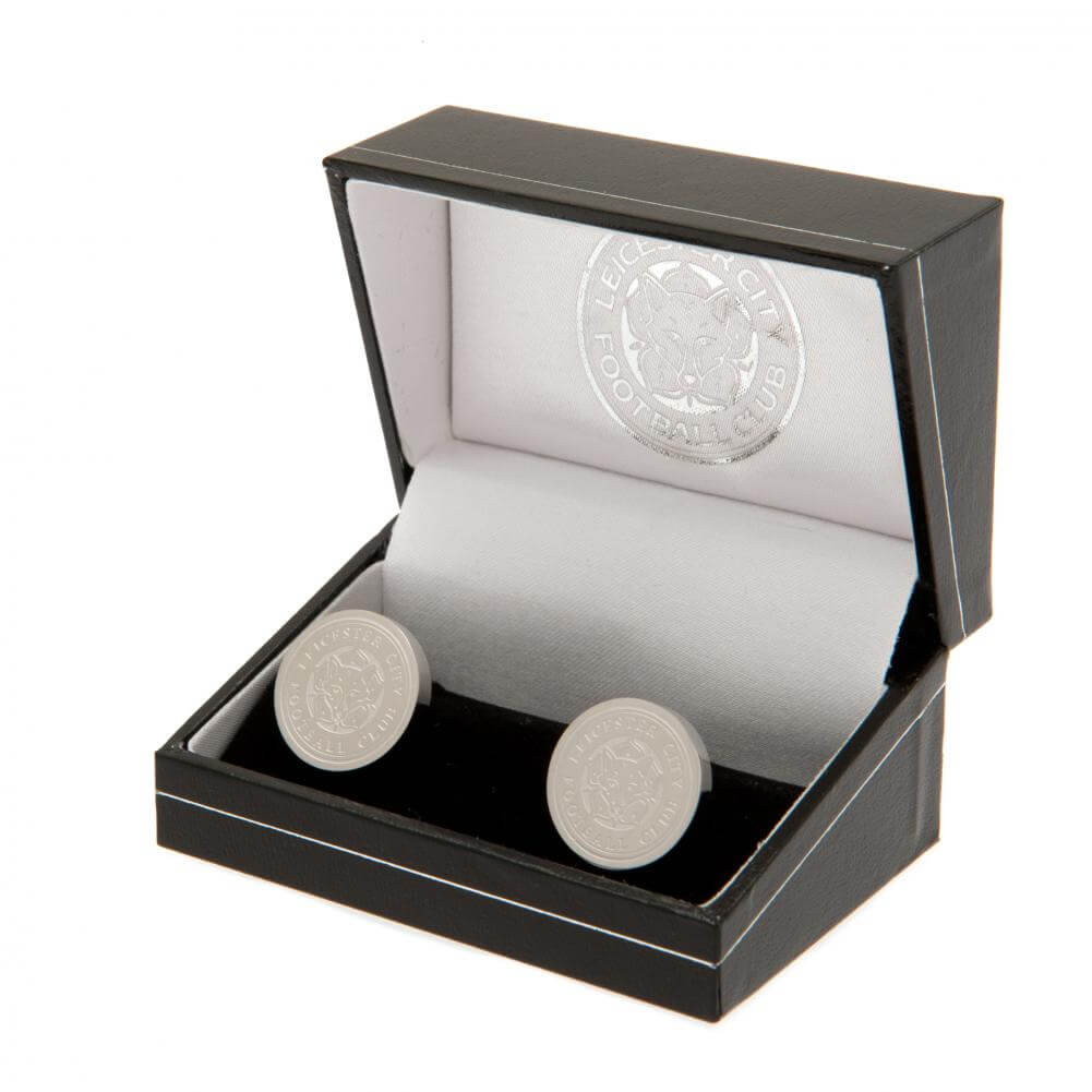 Leicester City FC Stainless Steel Formed Cufflinks Imagen secundaria del producto