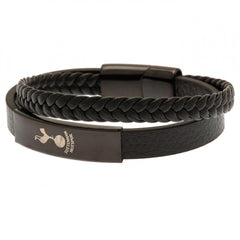  https://imageoffloads.taylorsmerchandise.com/wp-content/uploads/190986-Tottenham-Hotspur-FC-Black-IP-Leather-Bracelet-1.jpg