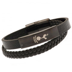 https://imageoffloads.taylorsmerchandise.com/wp-content/uploads/190986-Tottenham-Hotspur-FC-Black-IP-Leather-Bracelet.jpg