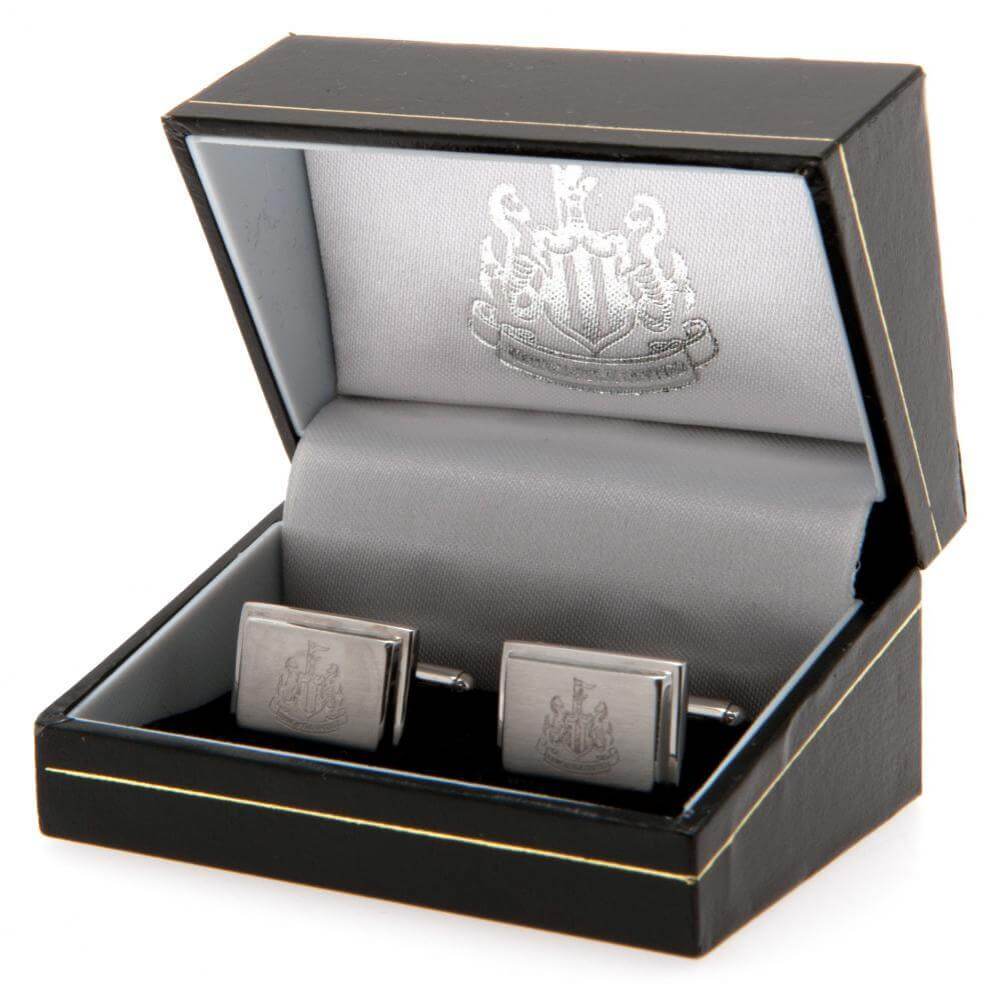 Newcastle United FC Stainless Steel Cufflinks Imagen secundaria del producto