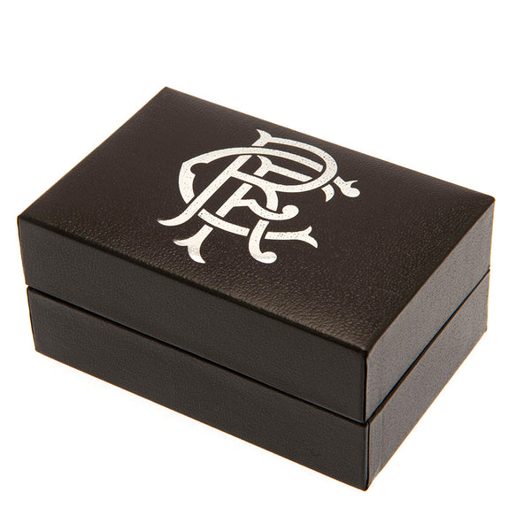 Rangers FC sterling silver crest cufflinks
