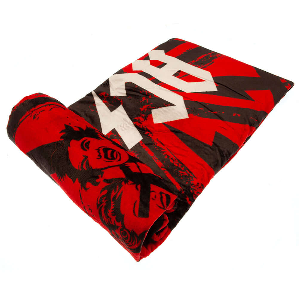 AC/DC Premium XL Fleece Blanket LKT Sport Extra large luxury soft feel coral fleece blanketClassic AC/DC red and black design featuring AC/DC text in white in the middleIdeal for snuggling up on the sofa whilst watching TV100% polyesterOfficial Licensed M