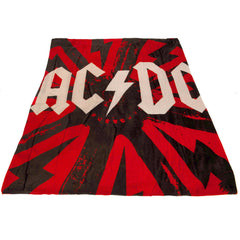 AC/DC Premium XL Fleece Blanket LKT Sport Extra large luxury soft feel coral fleece blanketClassic AC/DC red and black design featuring AC/DC text in white in the middleIdeal for snuggling up on the sofa whilst watching TV100% polyesterOfficial Licensed M