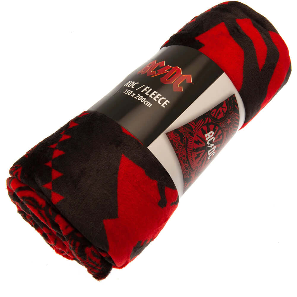 AC/DC Premium XL Fleece Blanket LKT Sport Extra large luxury soft feel coral fleece blanketClassic AC/DC red and black design featuring AC/DC text in white in the middleIdeal for snuggling up on the sofa whilst watching TV100% polyesterOfficial Licensed M
