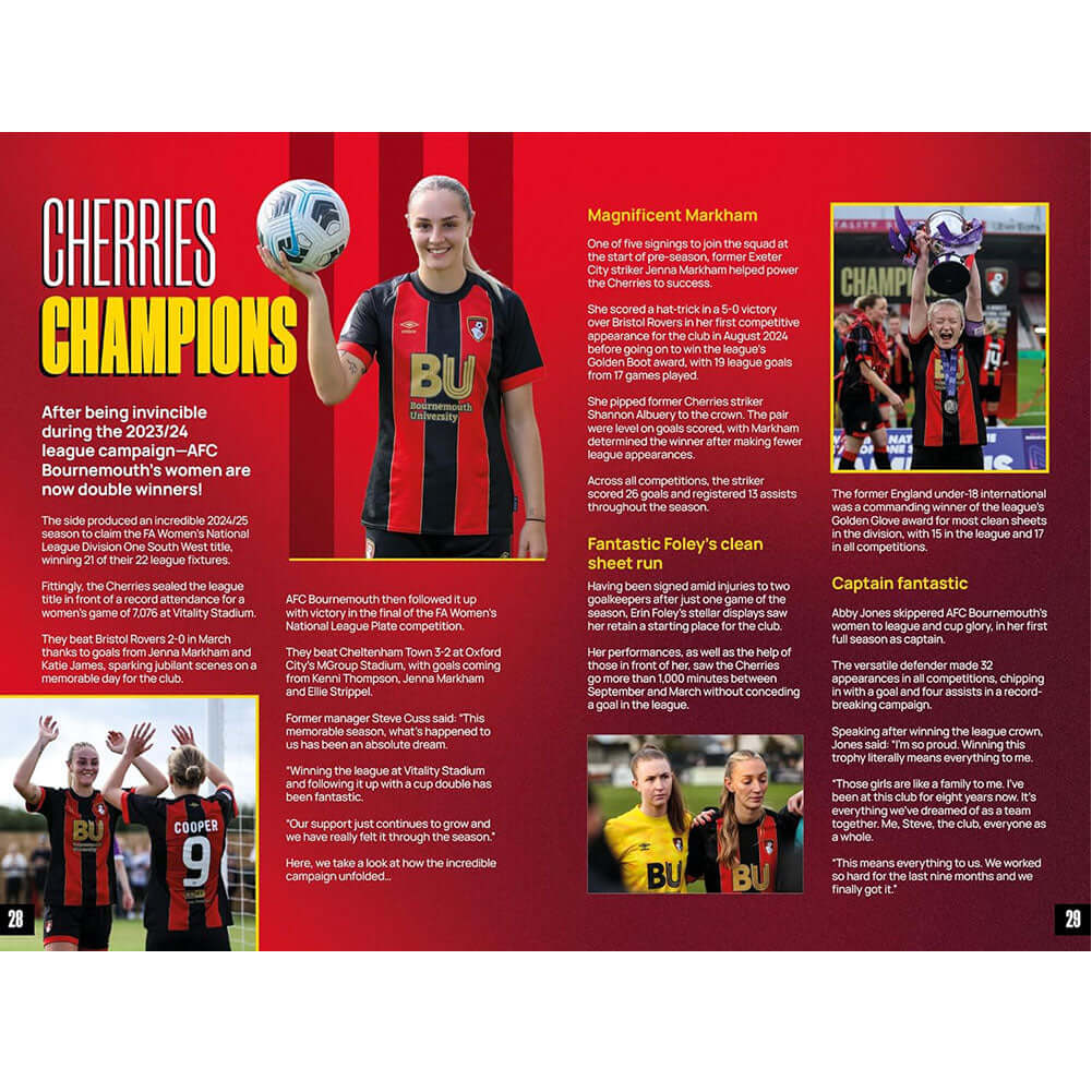 AFC Bournemouth Annual 2026 LKT Sport Football>Premier League>AFC Bournemouth Print Books