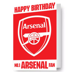 Arsenal FC 3D Lenticular Birthday Card LKT Sport Football>Premier League>Arsenal FC Greeting Cards