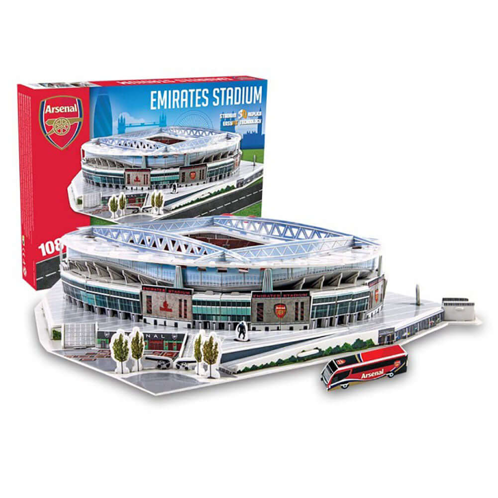 Arsenal FC 3D Stadium Puzzle Imagen secundaria del producto