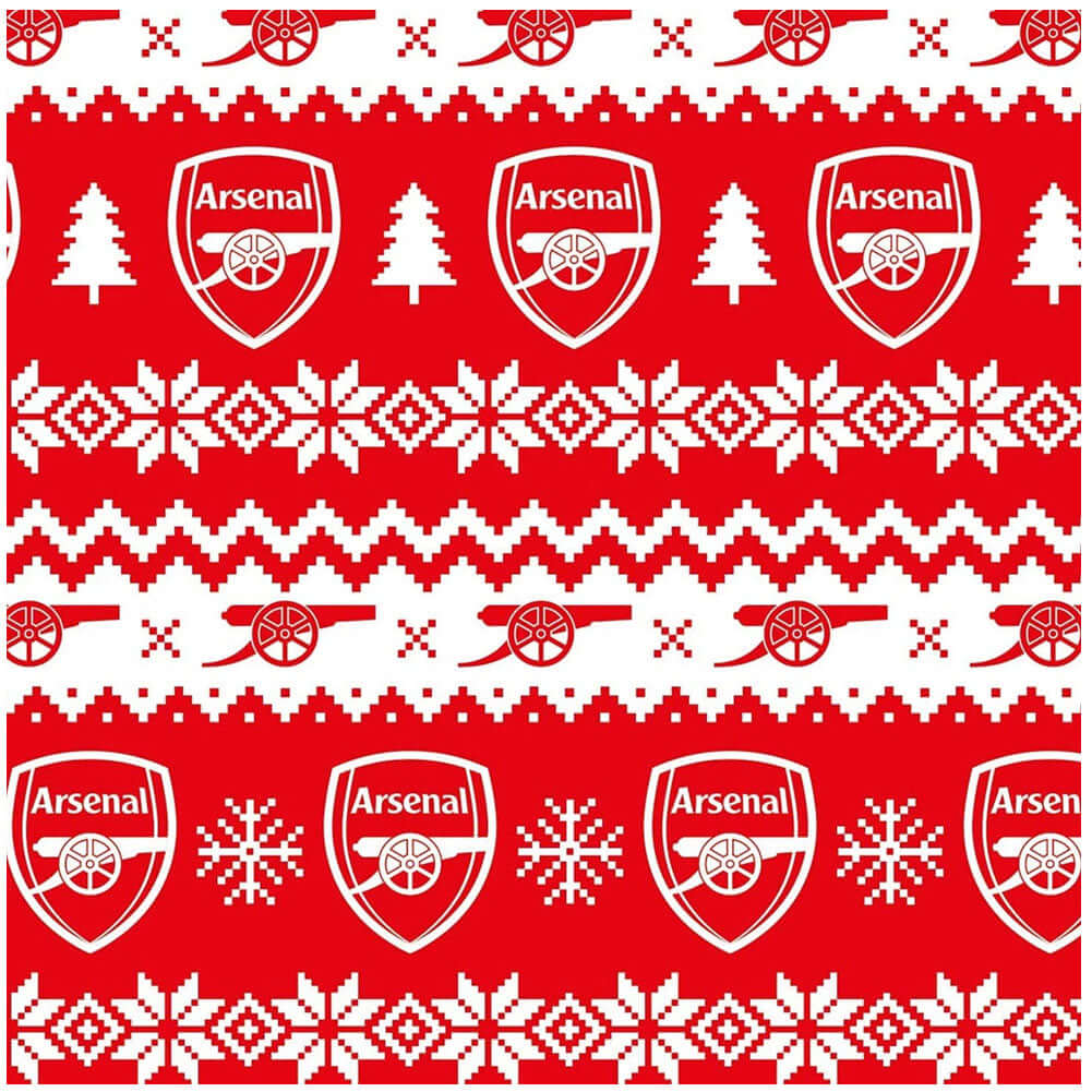 Arsenal FC Christmas Gift Wrap LKT Sport Football>Premier League>Arsenal FC Wrapping Paper