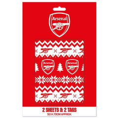 Arsenal FC Christmas Gift Wrap LKT Sport Football>Premier League>Arsenal FC Wrapping Paper