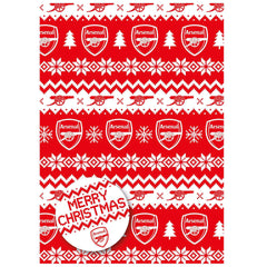 Arsenal FC Christmas Gift Wrap LKT Sport Football>Premier League>Arsenal FC Wrapping Paper