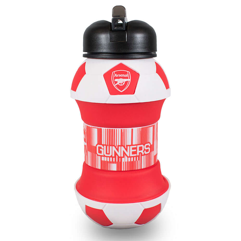 Arsenal FC Collapsible Football Drinks Bottle LKT Sport Football>Premier League>Arsenal FC Water Bottles