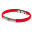Arsenal FC Colour Silicone Bracelet LKT Sport Red flexi silicone bracelet Featuring a club crest engraved plate Stainless steel deployment clasp Official licensed product Approx 20cm x 1cm In a blister pack Bracelets