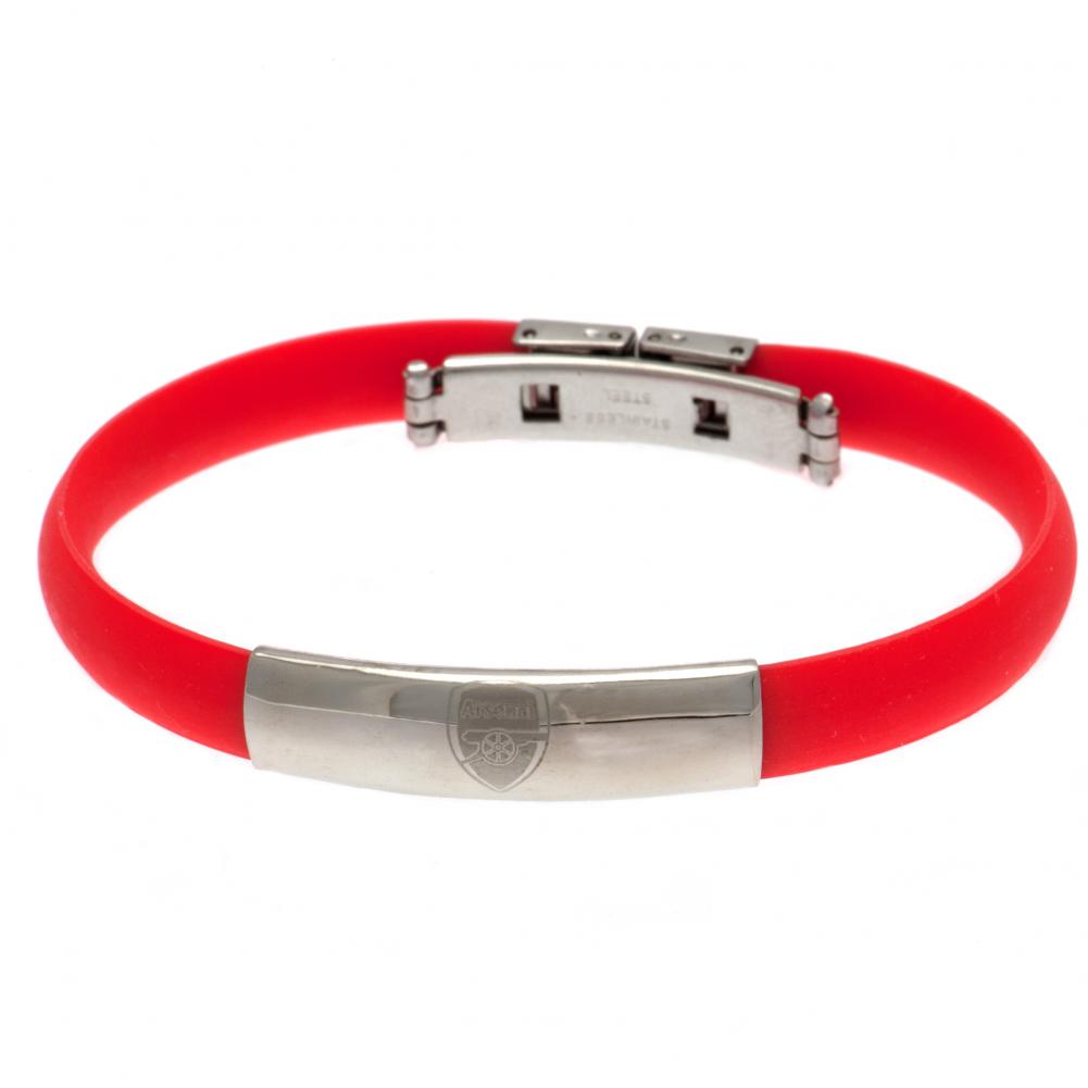 Arsenal FC Colour Silicone Bracelet LKT Sport Football>Premier League>Arsenal FC Bracelets