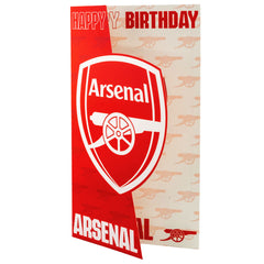 Arsenal FC Crest Birthday Card LKT Sport Football>Premier League>Arsenal FC Greeting Cards