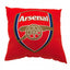 Arsenal FC Cushion LKT Sport Vibrant red cushion featuring a large full colour Arsenal club crestDesign repeated on the reverse52% Polyester 48% Cotton spot cleanOfficial licensed productApprox 40cm x 40cm Throw Pillows