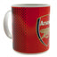 Arsenal FC Fade Mug LKT Sport Ceramic everyday coffee mugFade design featuring AFC text and full colour club crestGlazed kiln fired finish with white handleOfficial licensed productApprox 315ml (11oz)Approx 9cm tall, 8cm in diameter Mugs