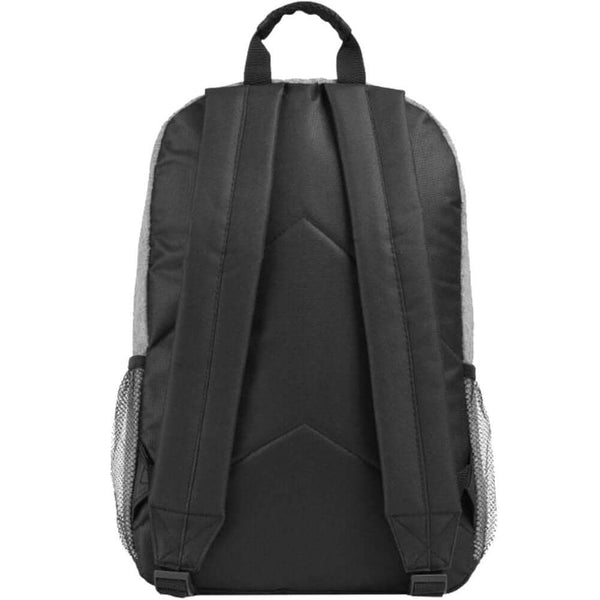 Arsenal FC Heather Grey Backpack LKT Sport Stylish heather grey backpack featuring full colour Arsenal crest and contrast zipped pocket to frontPadded back panel for comfort with adjustable shoulder straps and a carry strapMain compartment has a double zi