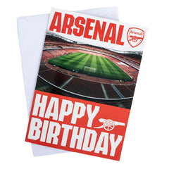 Arsenal FC Musical Birthday Card LKT Sport Football>Premier League>Arsenal FC Greeting Cards