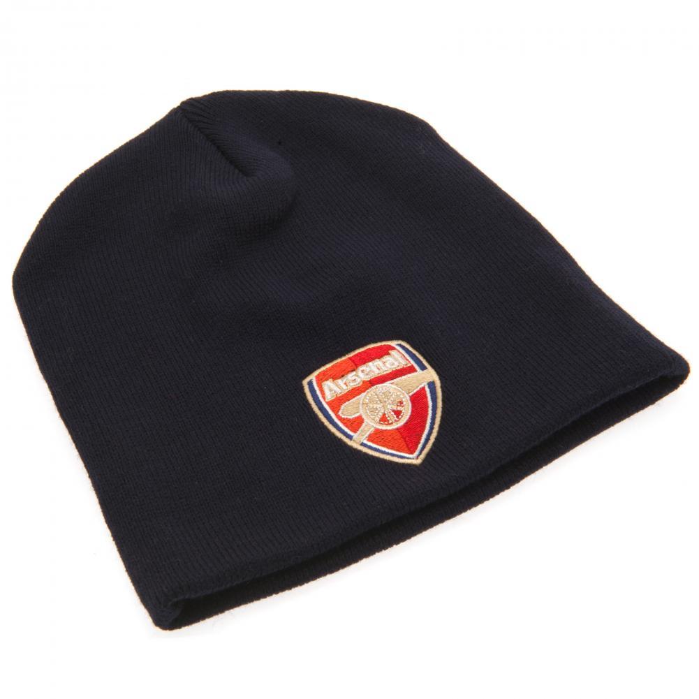 Arsenal FC Navy Crest Beanie LKT Sport Football>Premier League>Arsenal FC Beanies