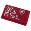 Arsenal FC Particle Wallet LKT Sport Particle design wallet featuring a white Arsenal crest5 separate internal compartmentsExternal zipped pocketWipe clean polyesterOfficial licensed productApprox 12cm x 8cm closed Wallets